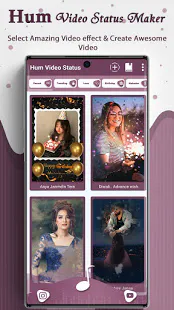 Hum Video Status Maker App gallery image