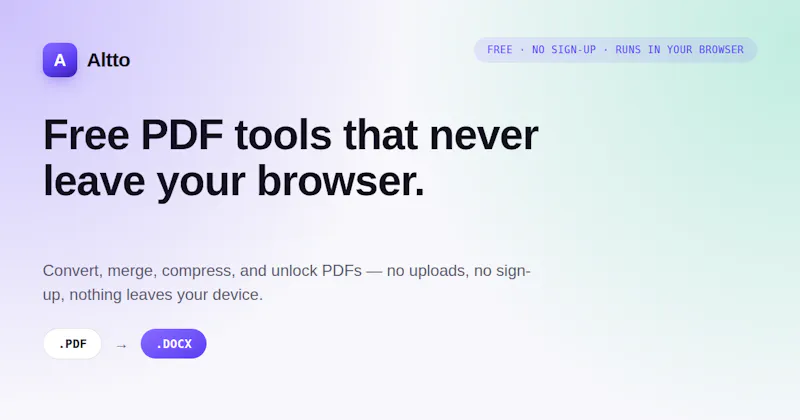 Altto screenshot 1