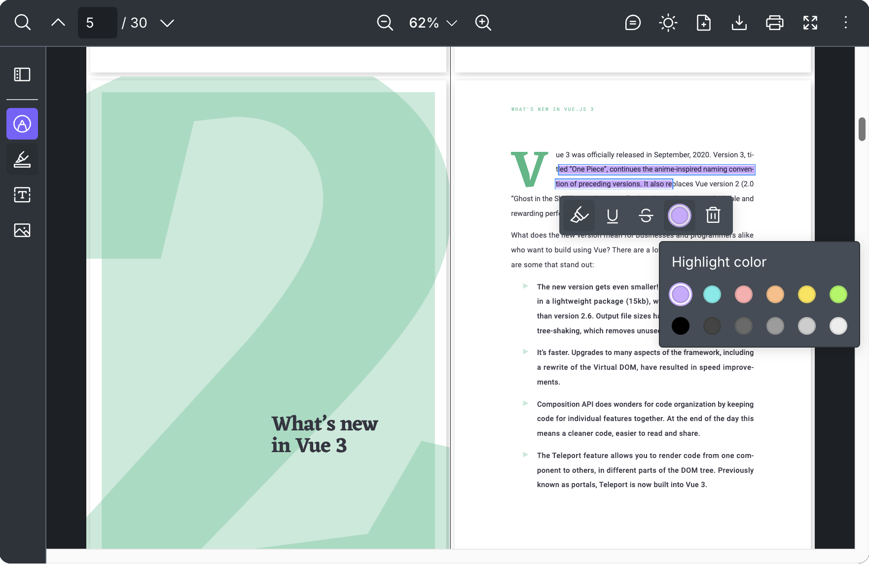 Vue PDF Viewer gallery image