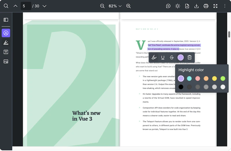 Vue PDF Viewer screenshot 4