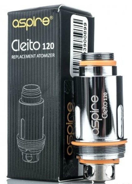 Aspire Cleito 120 Coil - Main product screenshot demonstrating key features and user interface
