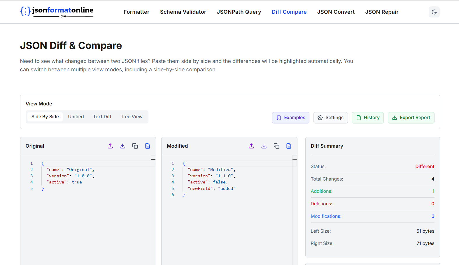 JSON Format Online gallery image
