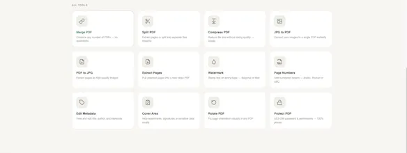PDFree — Free PDF Tools, No Limits gallery image