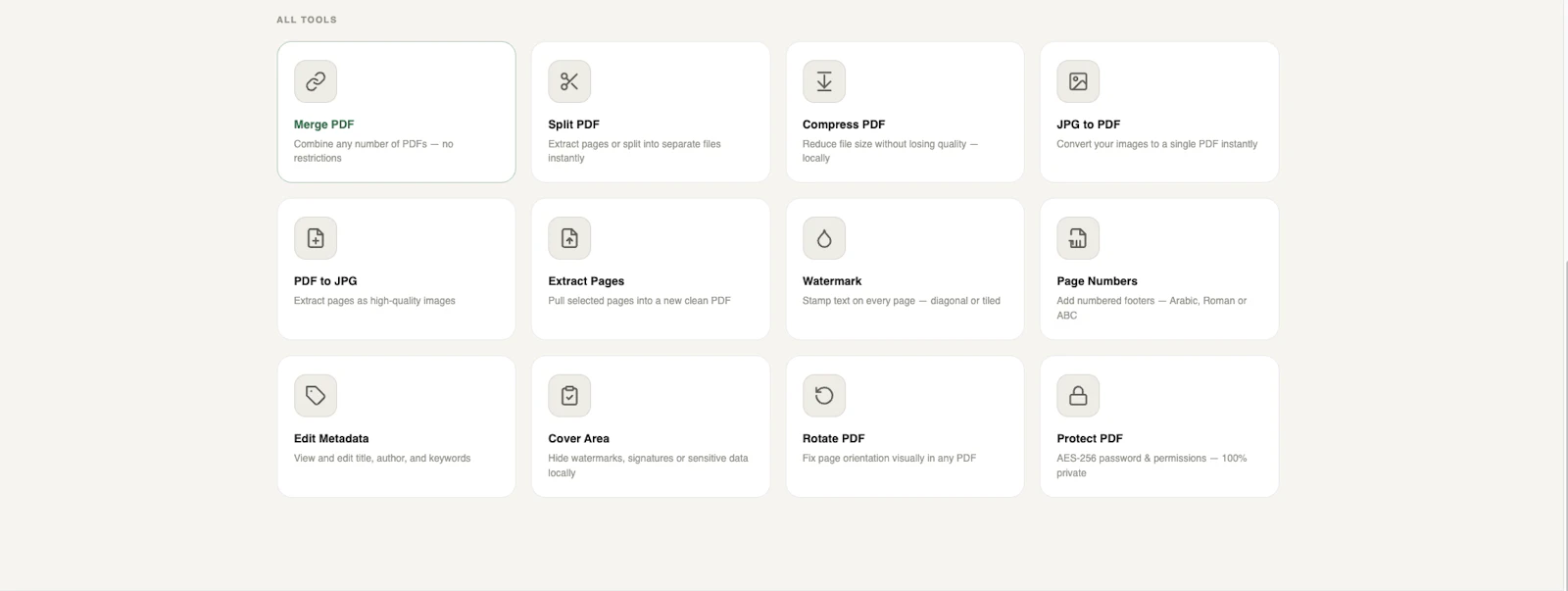 PDFree — Free PDF Tools, No Limits screenshot 2