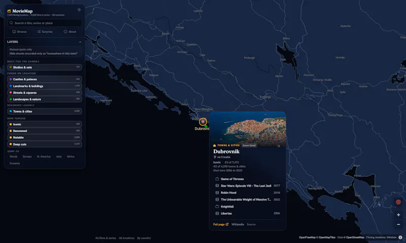 MovieMap screenshot 4