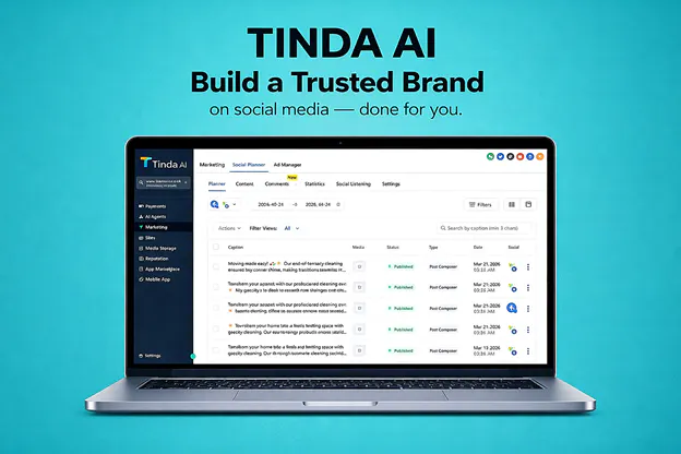 Tinda.ai 제품 배너