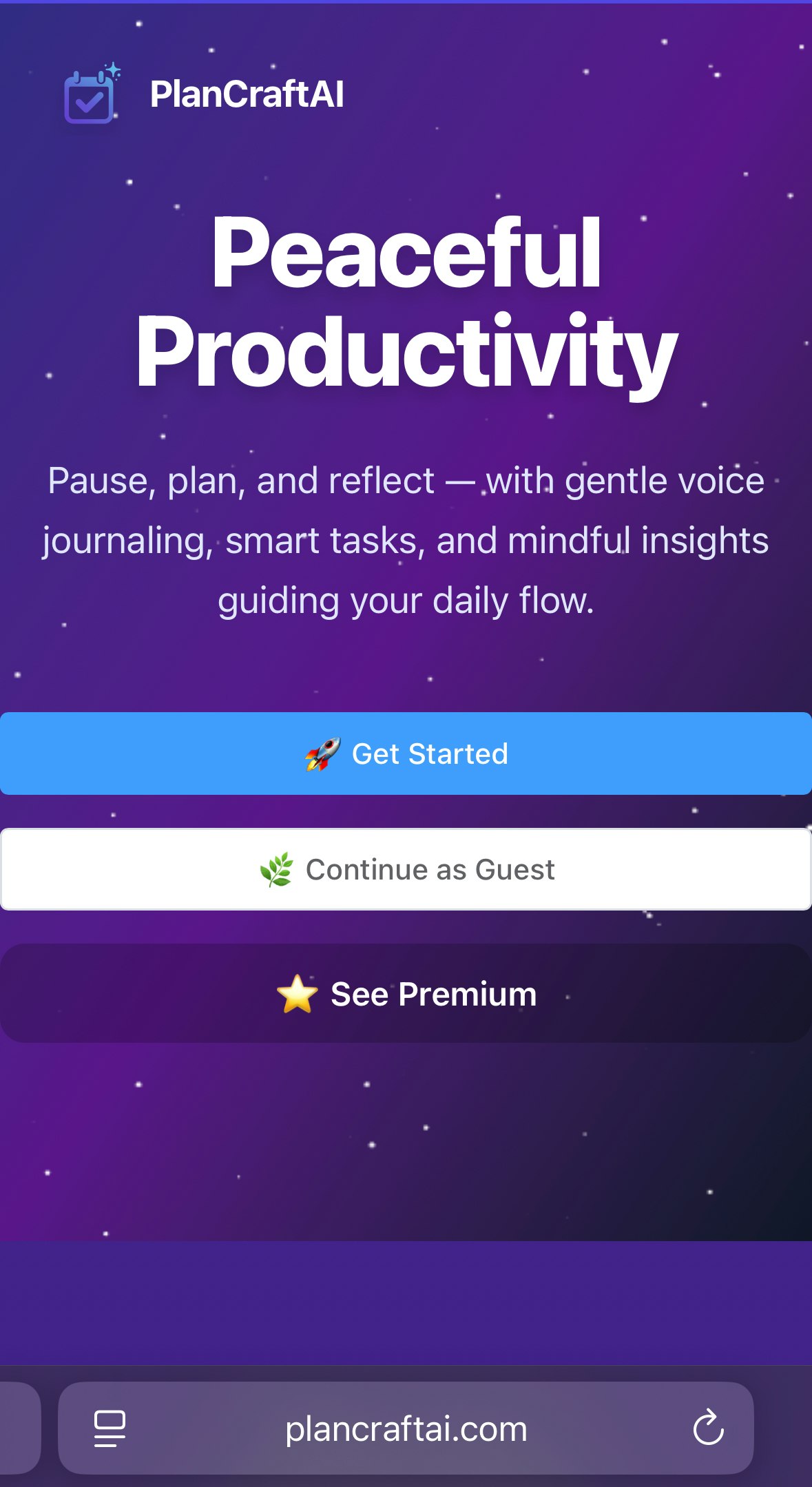 PlanCraftAI – Your AI-Powered Companion gallery image