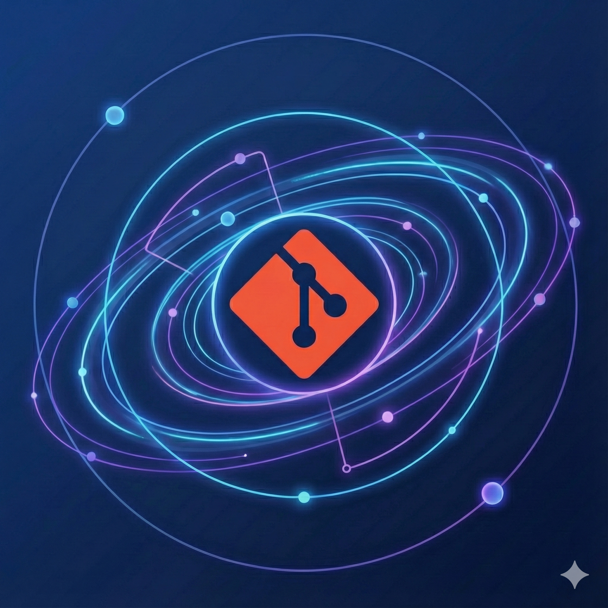 GitOrbit - Git Management for Vscode - Product Hunt launch logo and brand identity