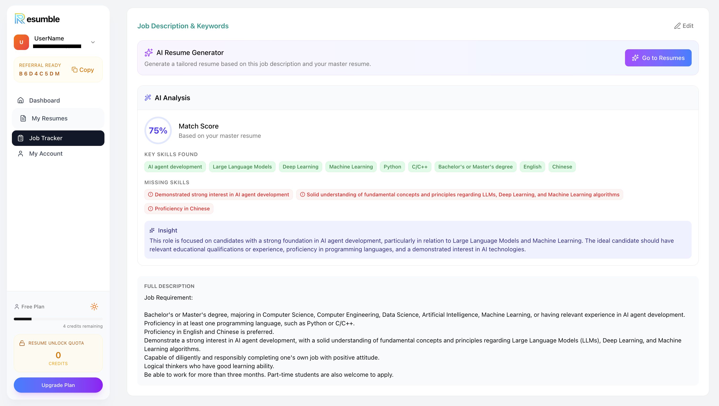 Resumble gallery image