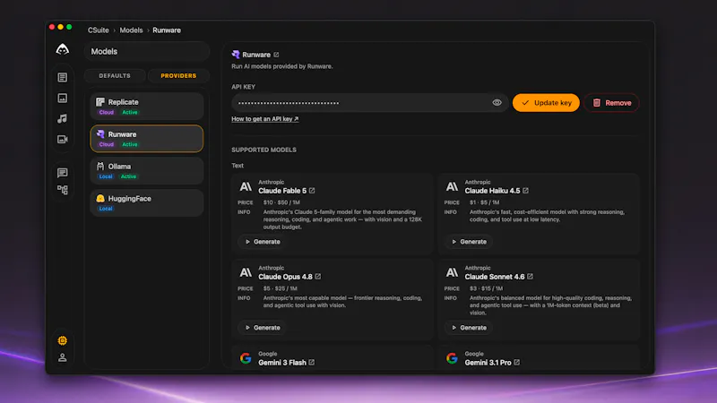 CSuite screenshot 5