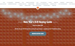 YC New Year's B2B Buying Guide media 2