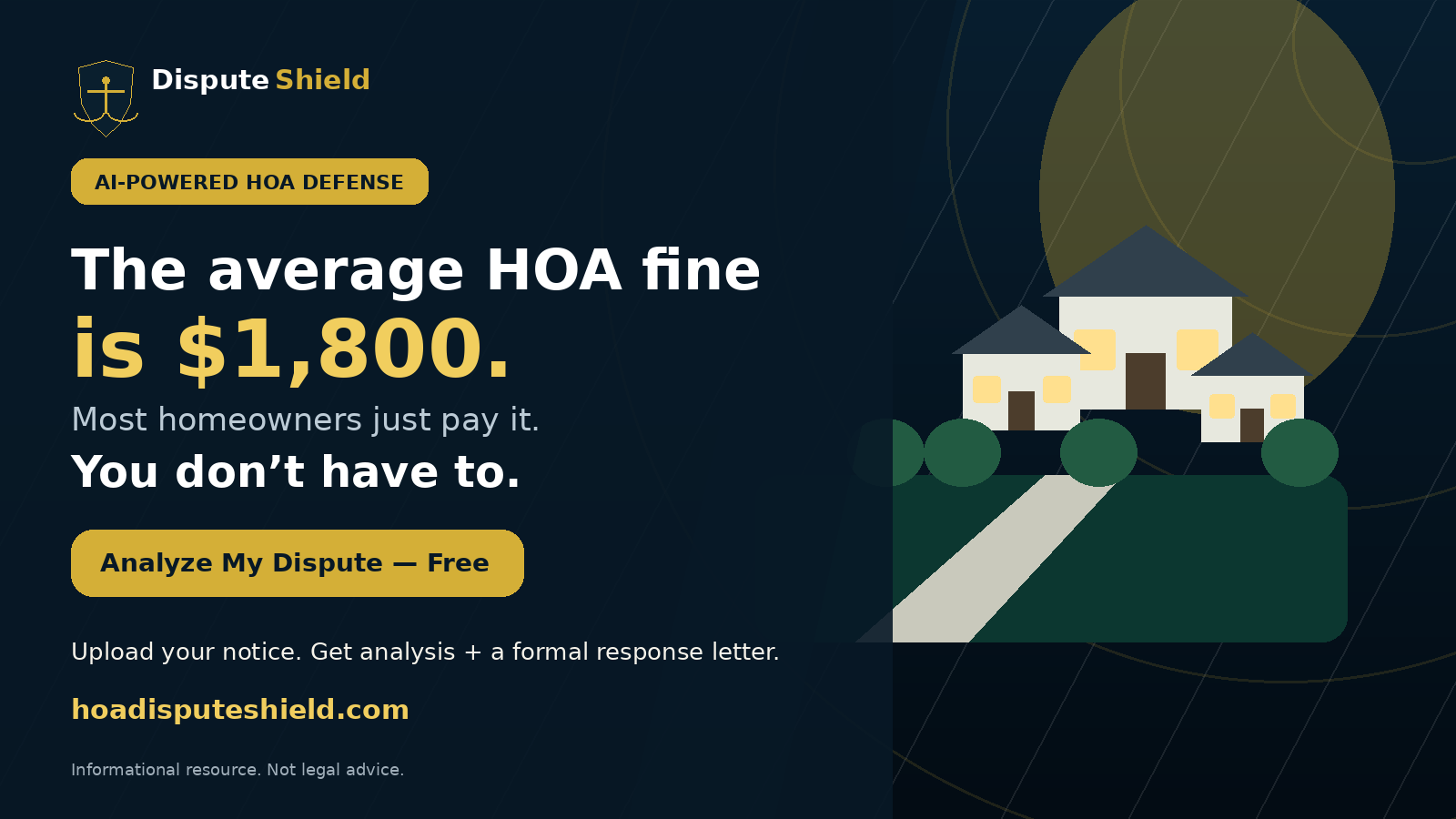 HOA Dispute Shield gallery image