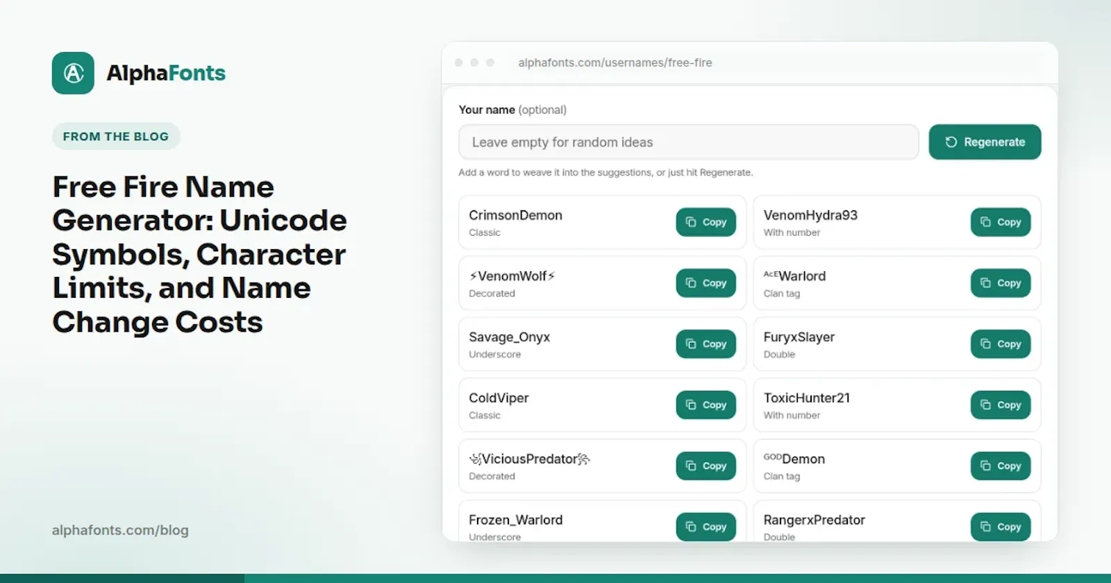 AlphaFonts screenshot 3