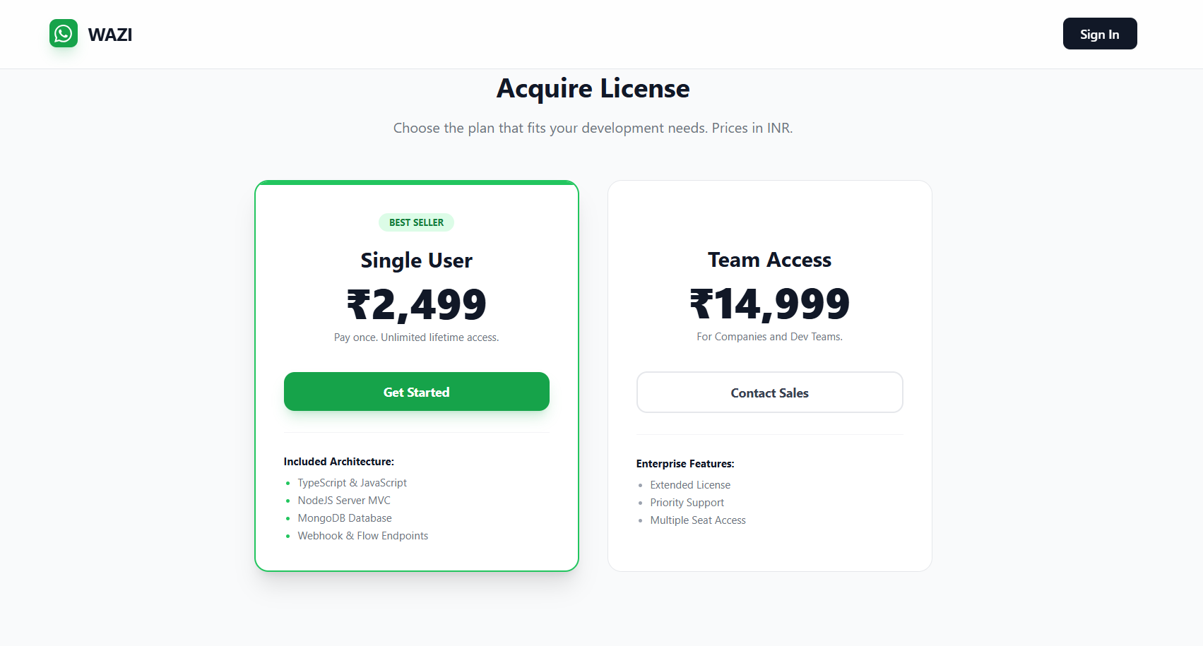 WAZI - Open Source WhatsApp Automation - Screenshot 3 showing product features and functionality