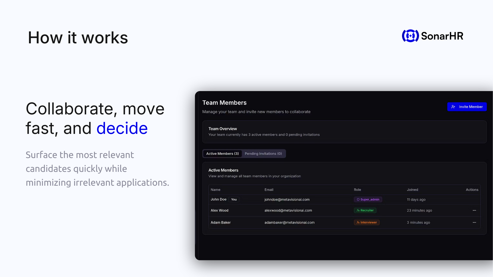 SonarHR gallery image