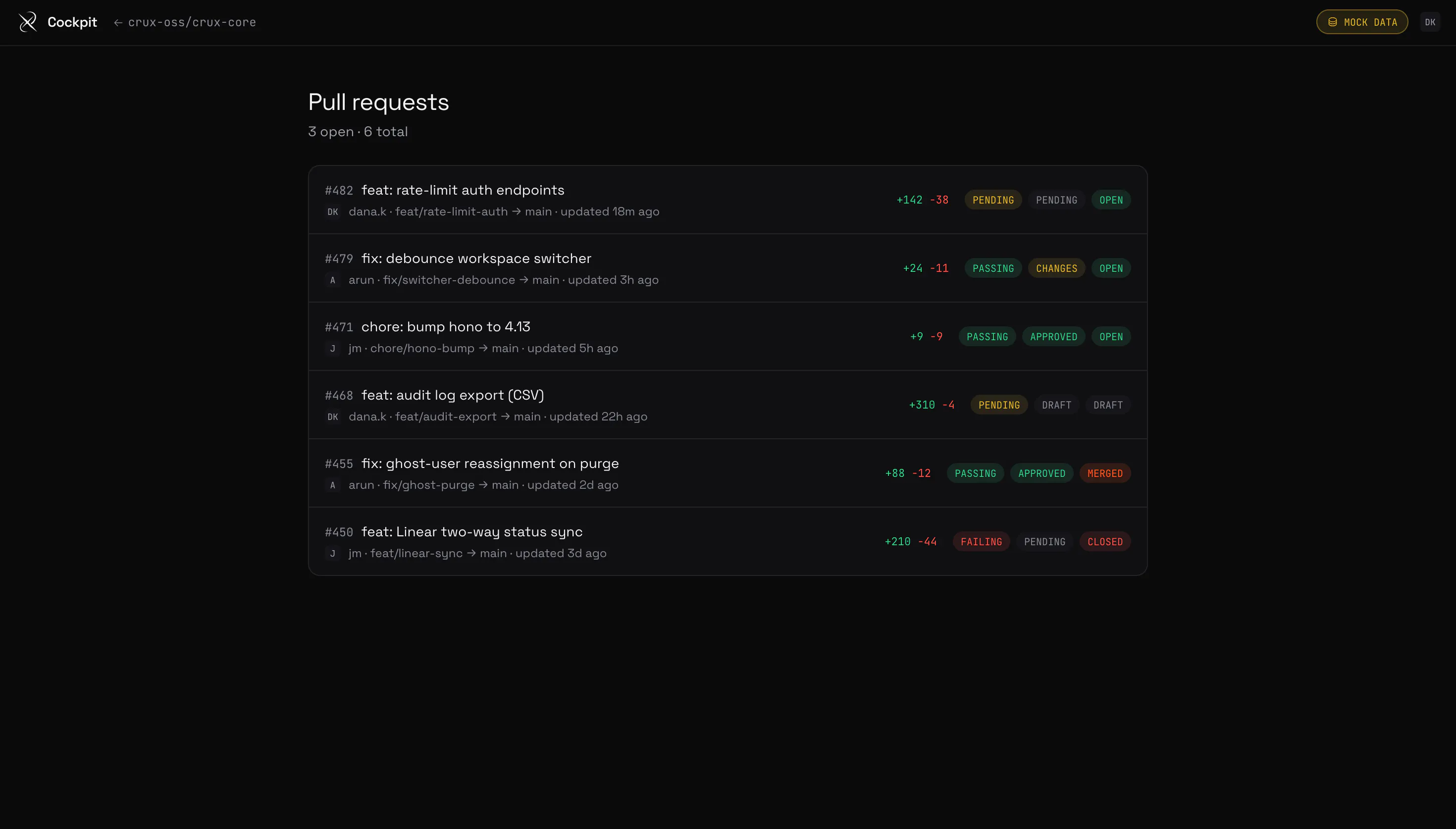 Crux — Unified Developer Collaboration gallery image