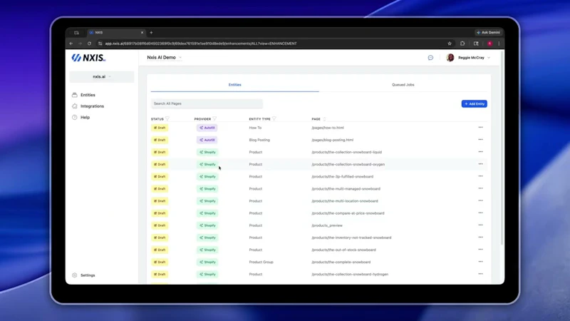 NxisAI screenshot 1 (video preview)