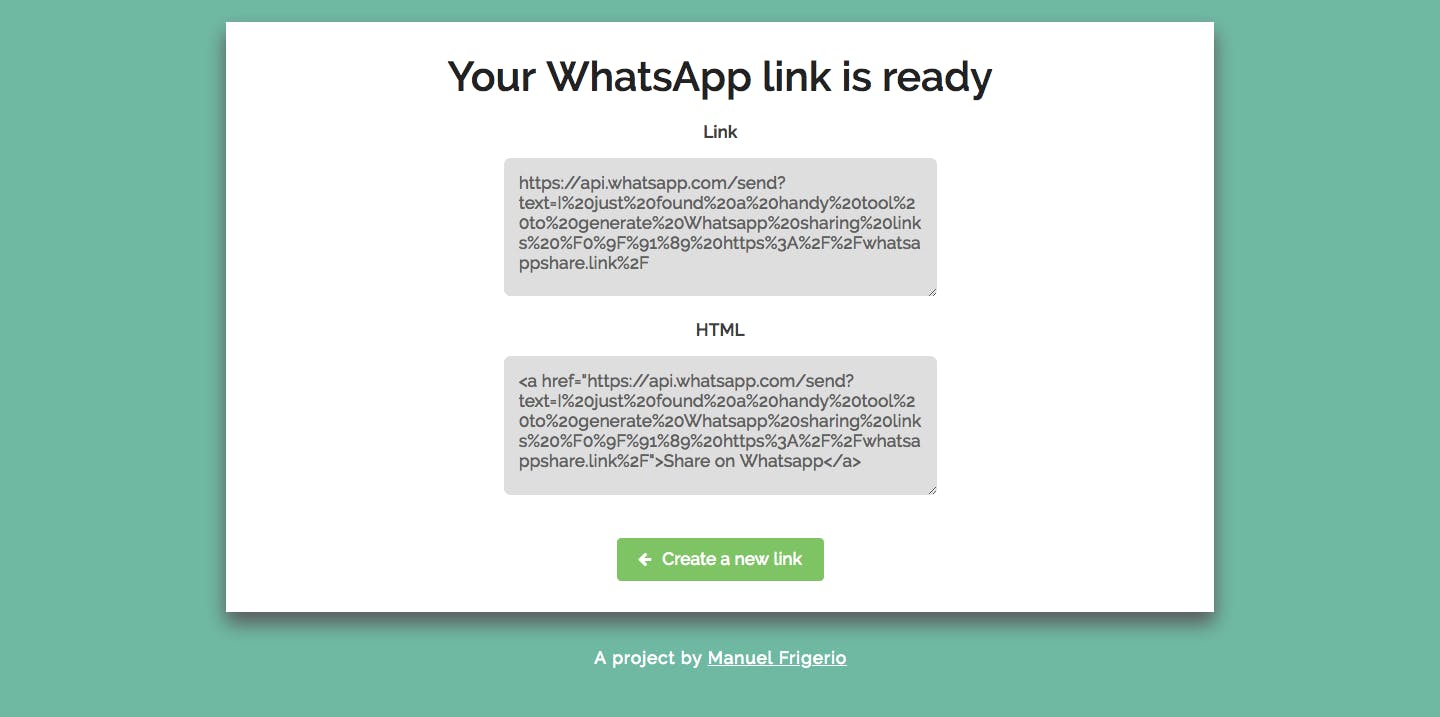 WhatsApp Share Link Generator media 2
