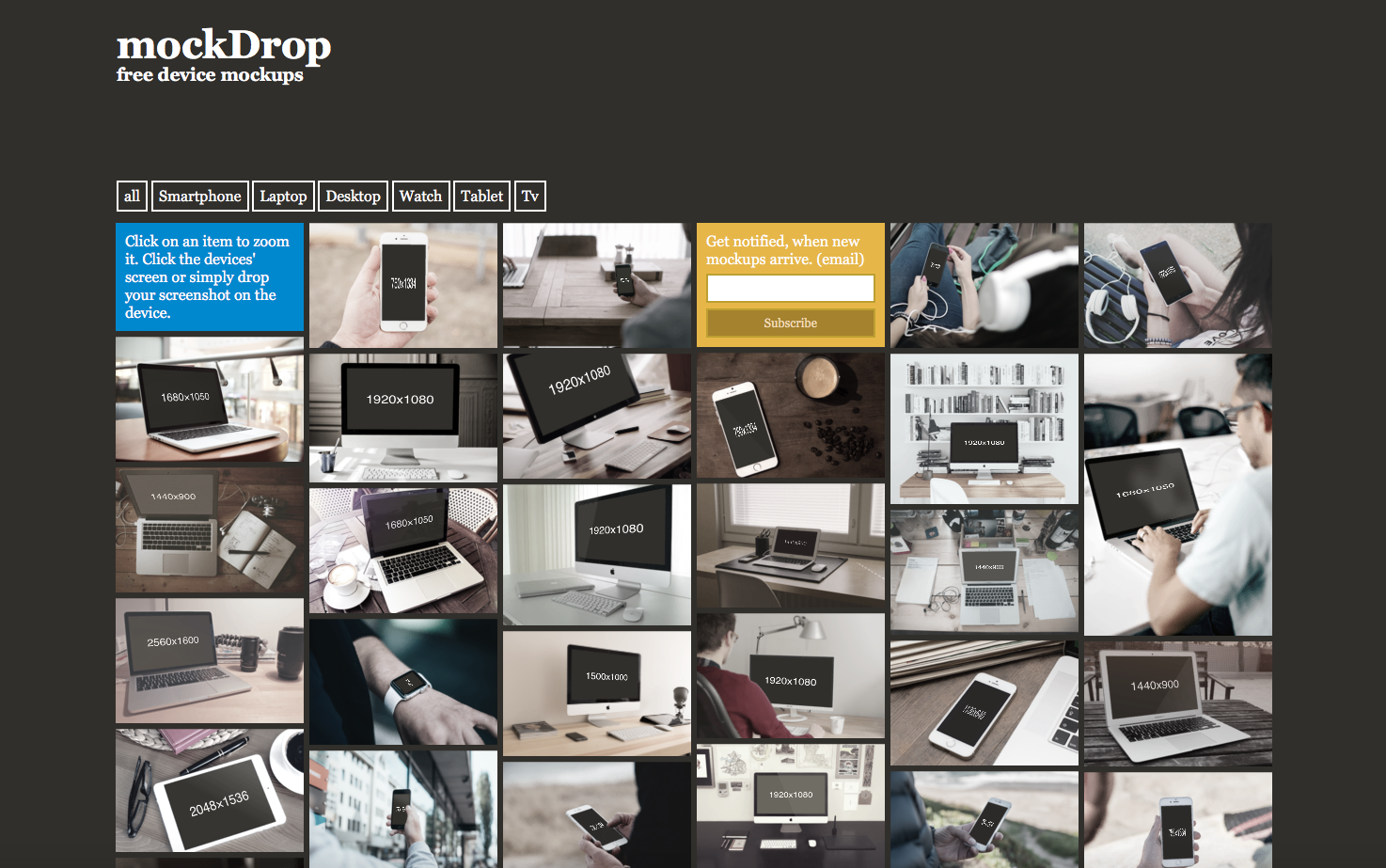 MockDrop gallery image