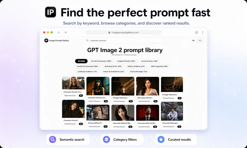 Image Prompt Gallery screenshot 2