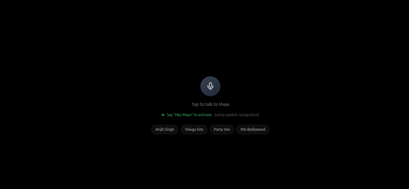 Hey Maya - Screenshot 3 showing product features and functionality