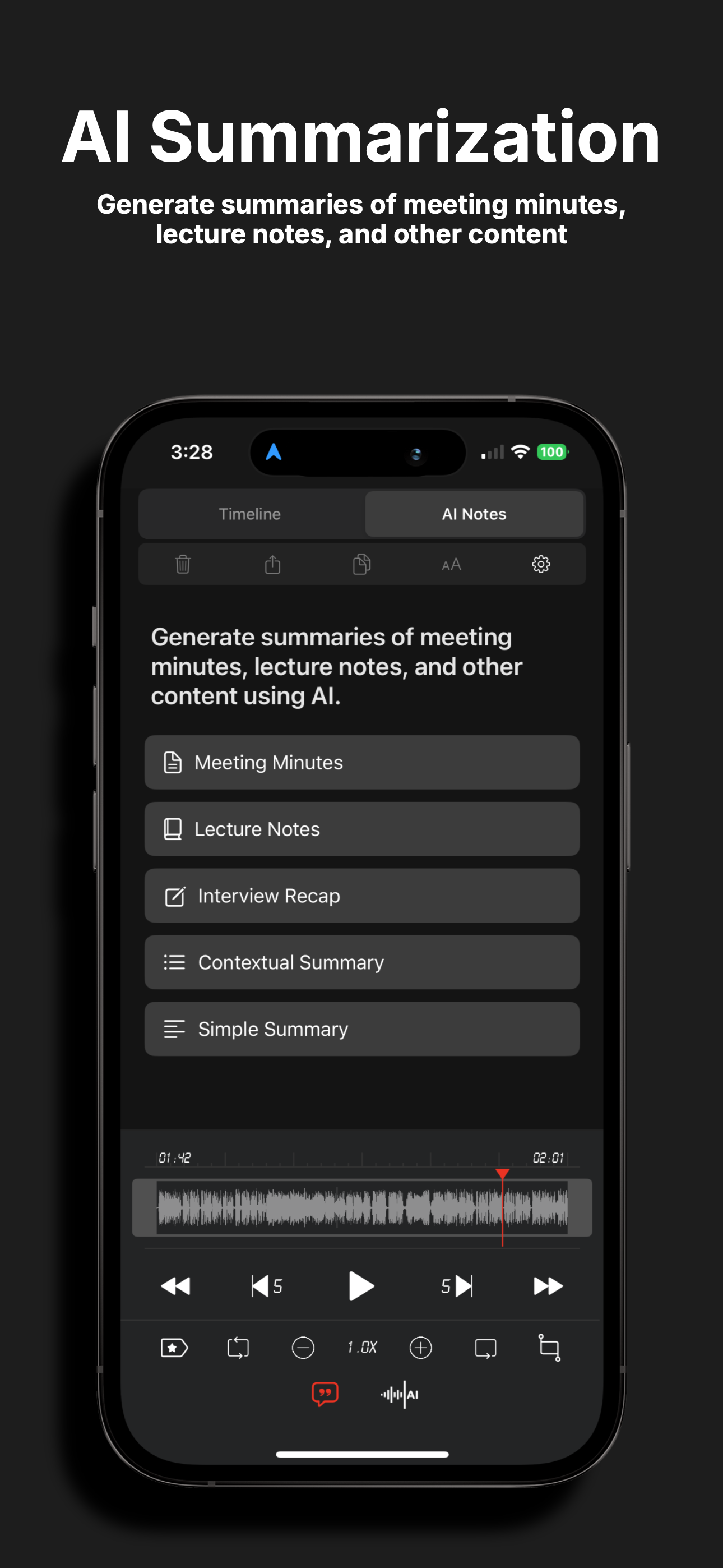 SoundNote - AI Voice Recorder gallery image
