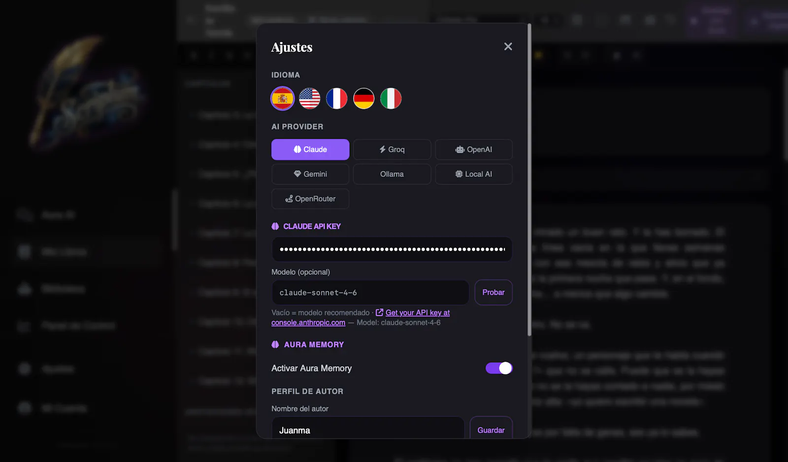 Scriptum Writer Studio screenshot 8