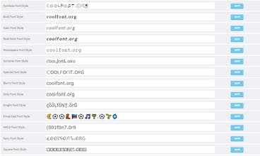 Cool Font gallery image