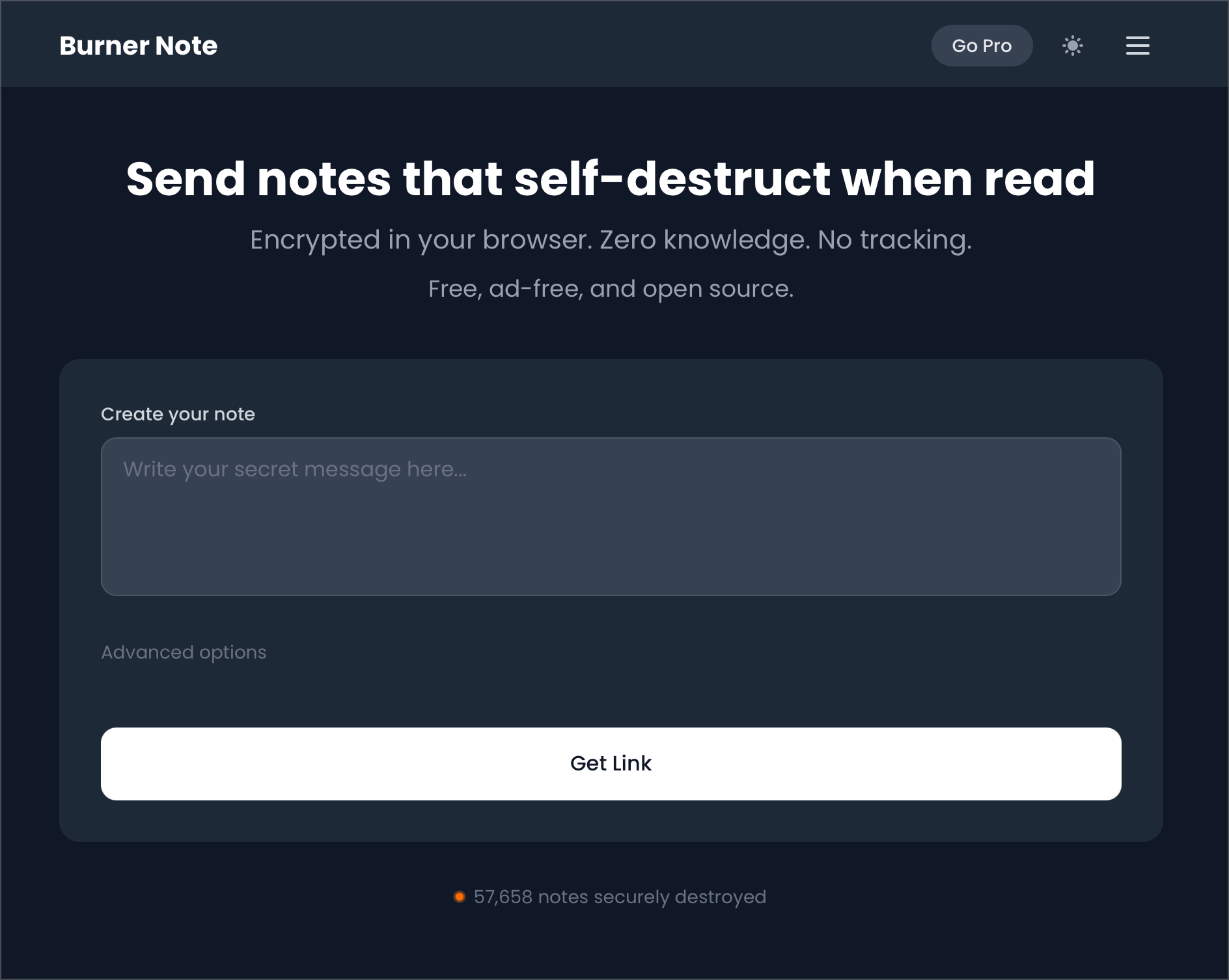Burner Note gallery image
