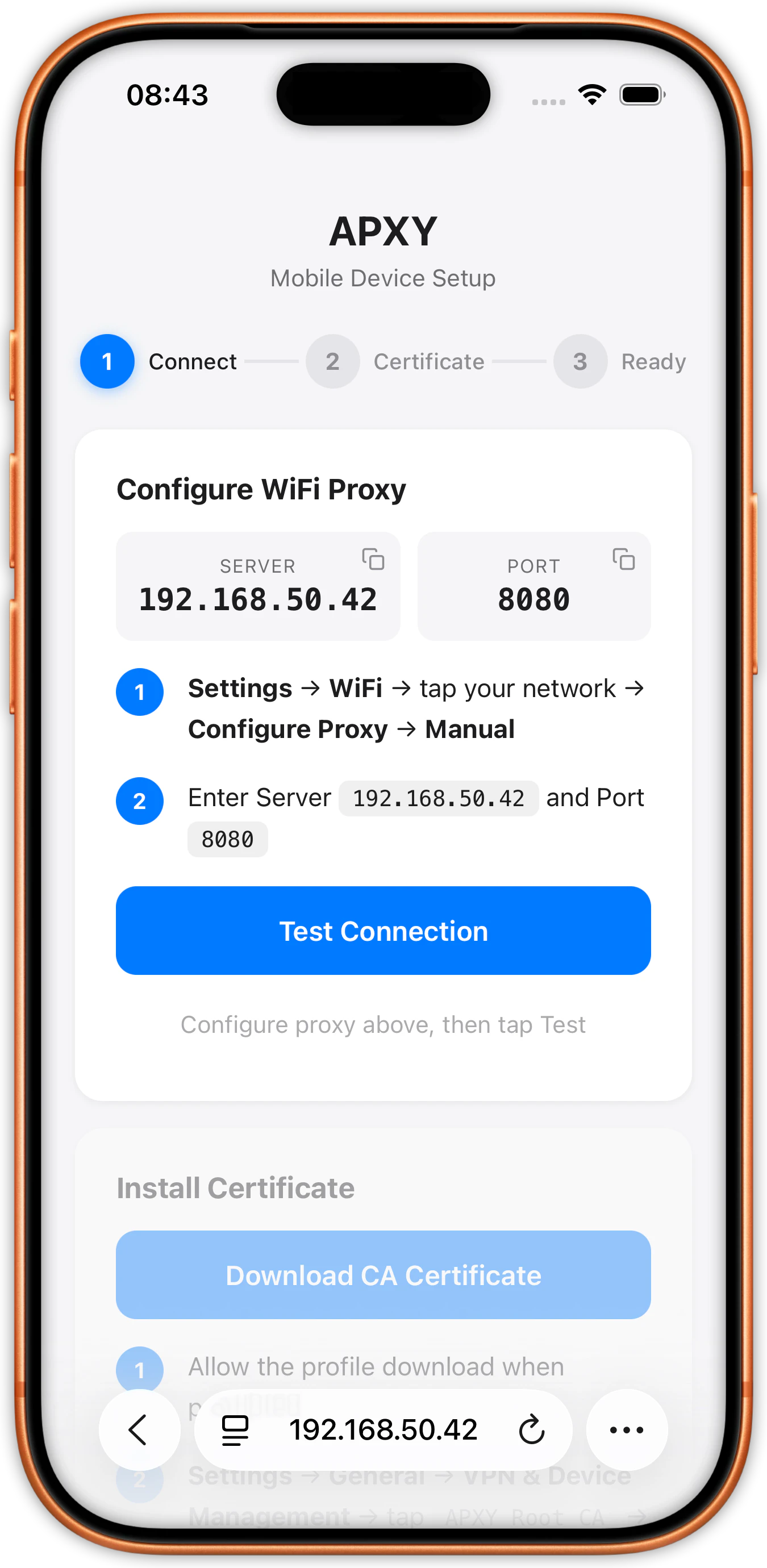 APXY - Agent Proxy  screenshot 2