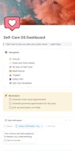 Self-Care OS (Notion Template) gallery image