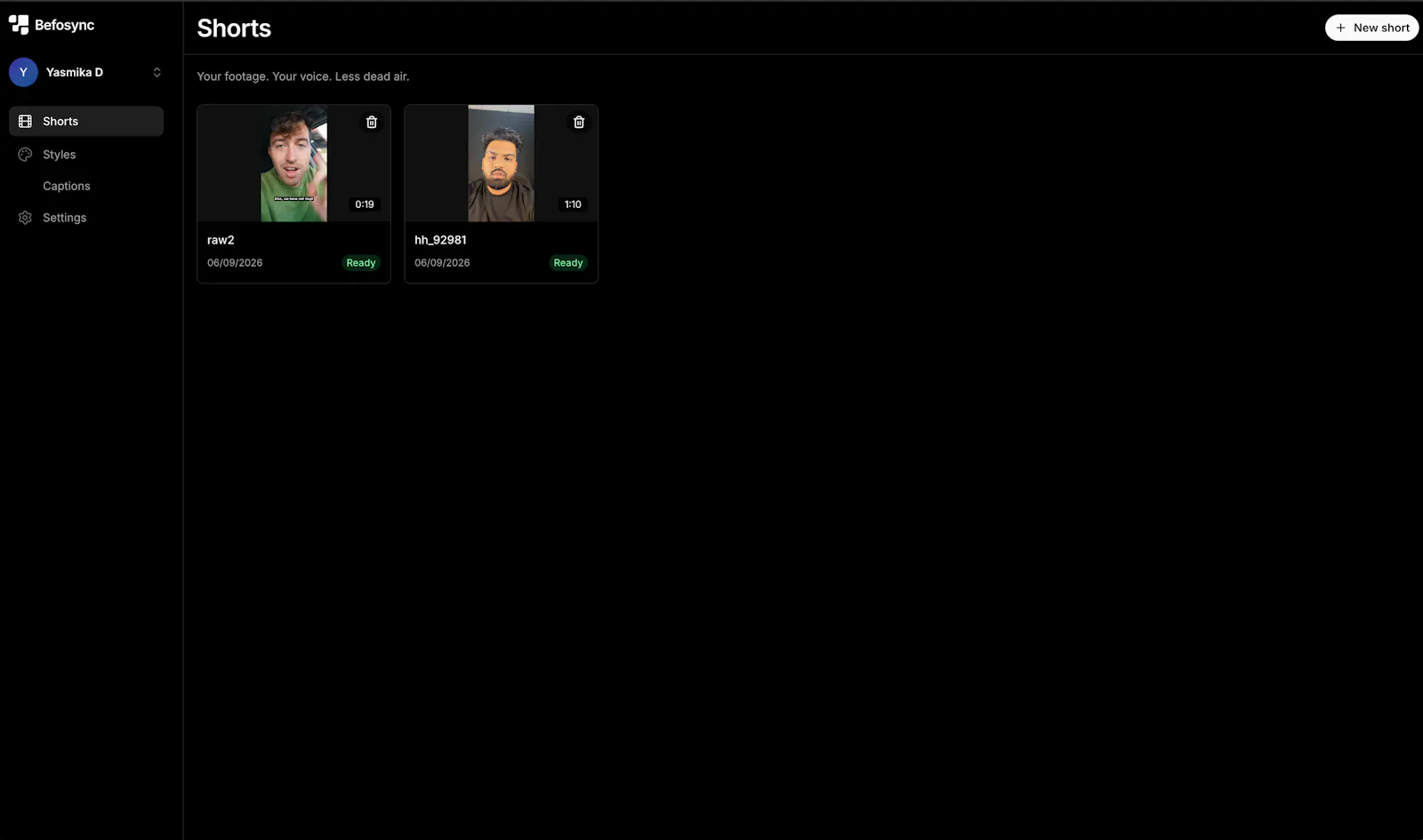 Befosync screenshot 2