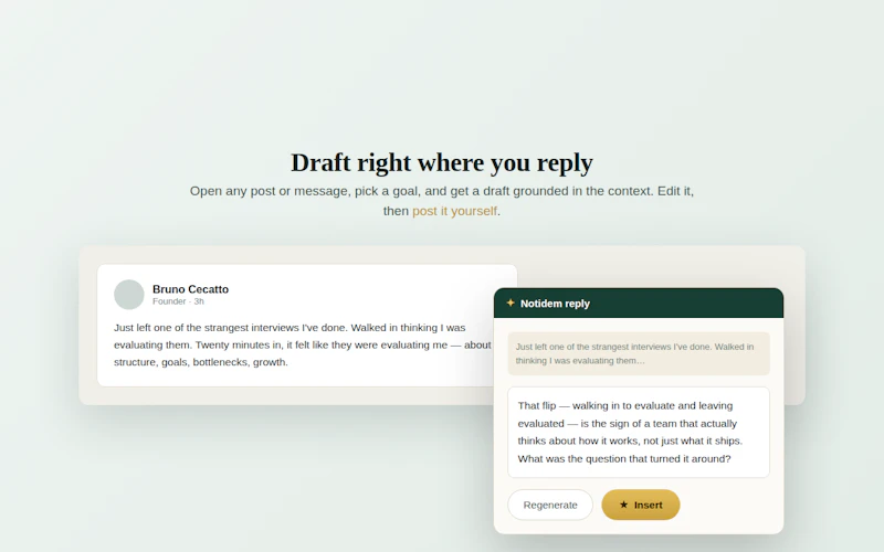 Notidem - the opposite of "idem screenshot 4