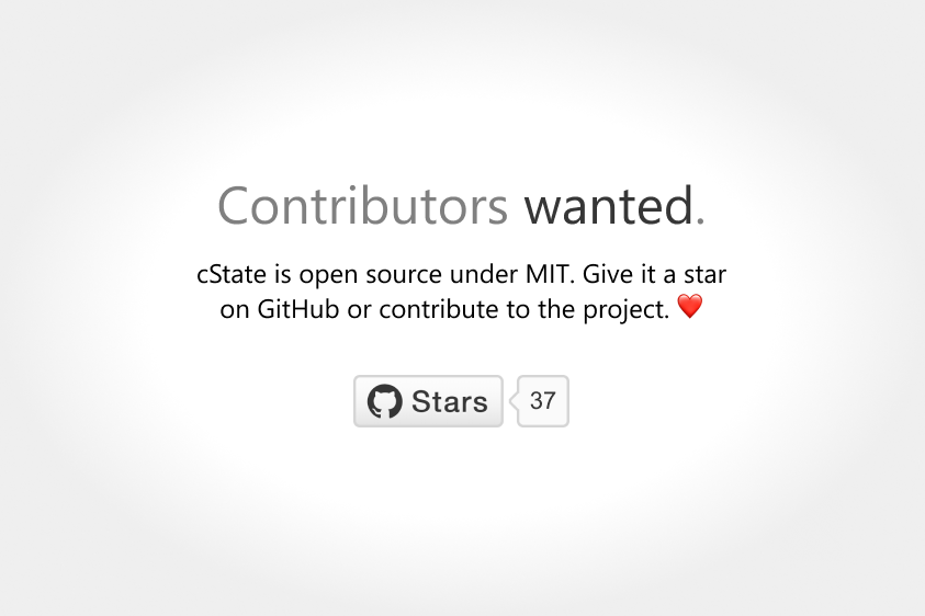 cState v2.0 gallery image