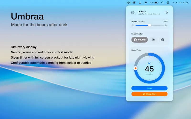 Umbraa screenshot 1