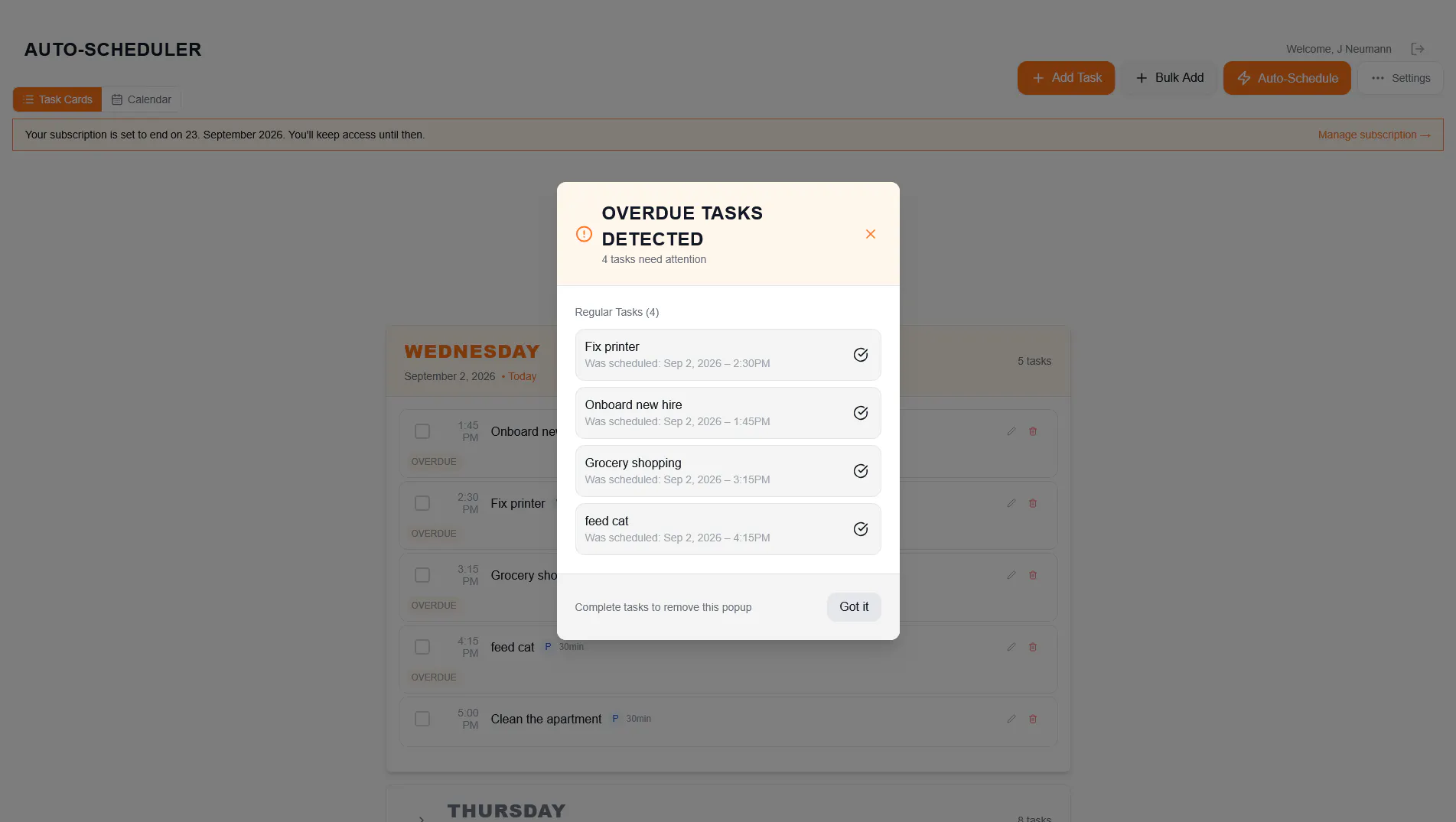 Auto-Scheduler gallery image