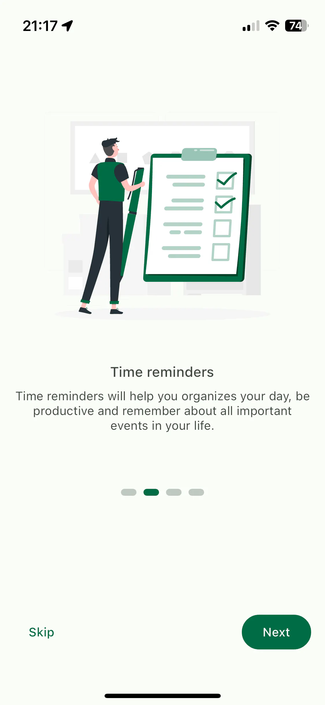 Smart reminder gallery image