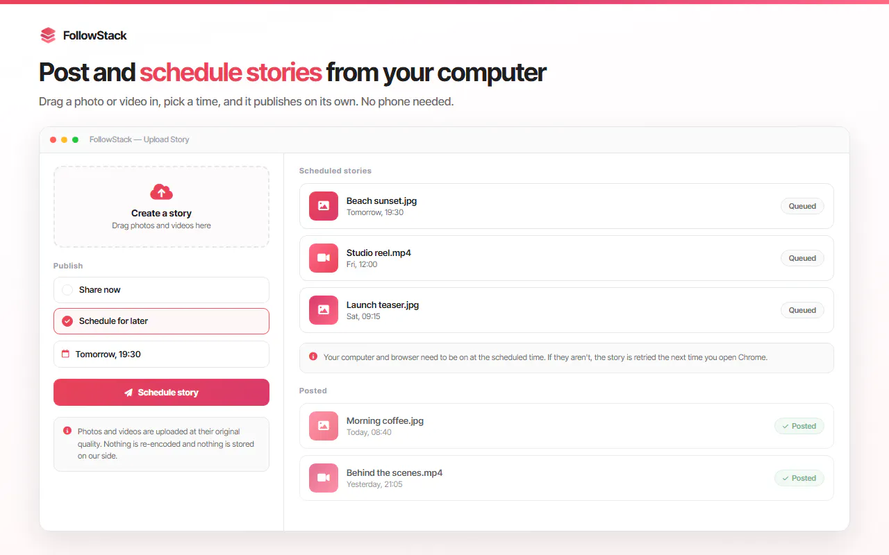 FollowStack gallery image