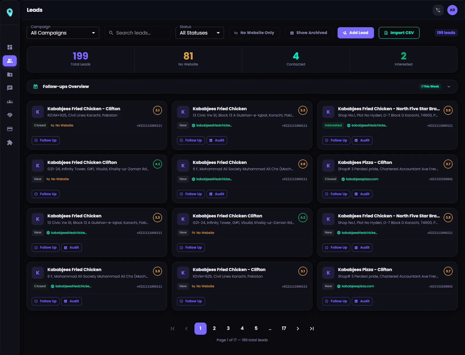 Get Map Leads screenshot 2