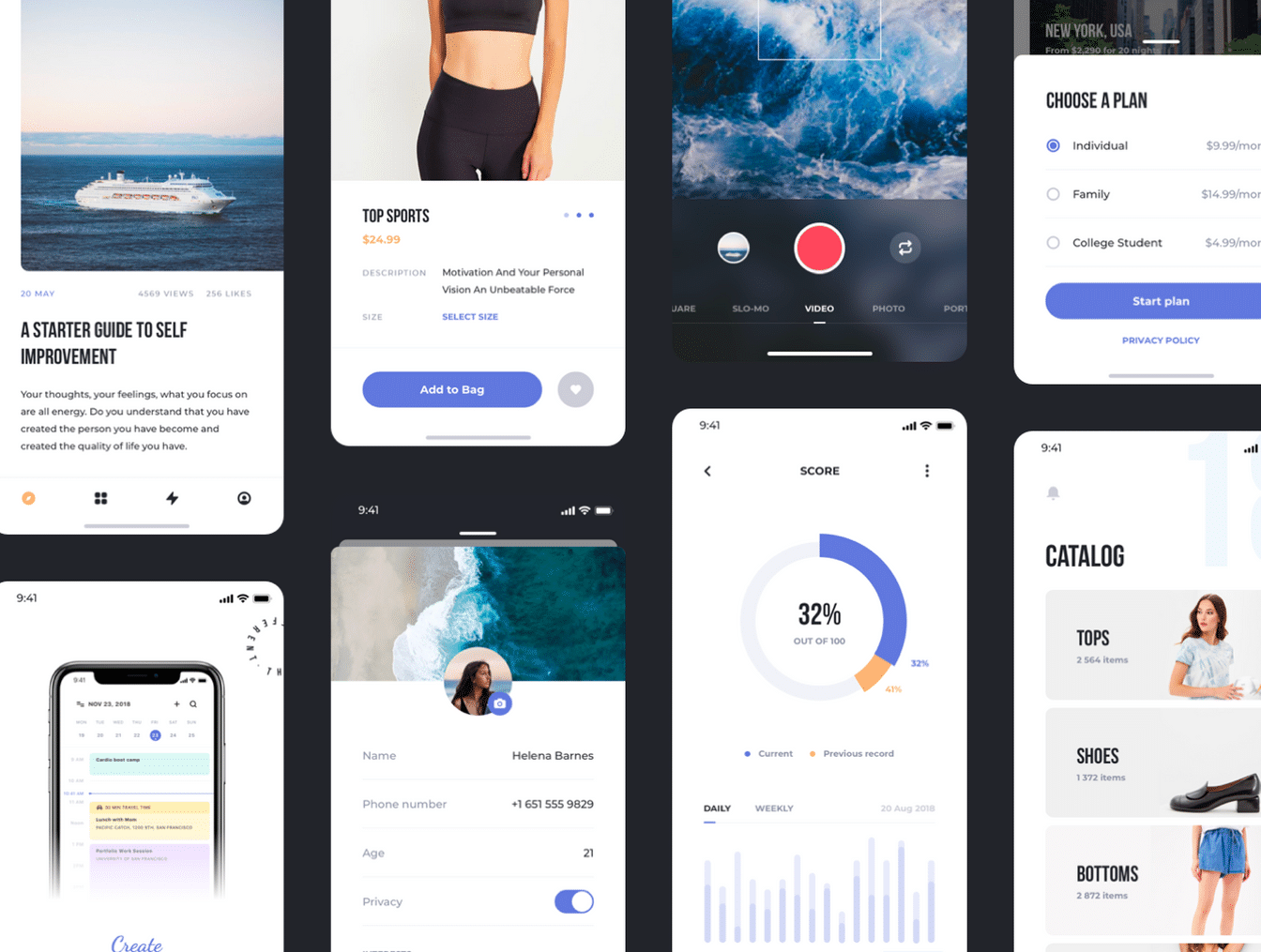 Think Mobile UI Kit gallery image