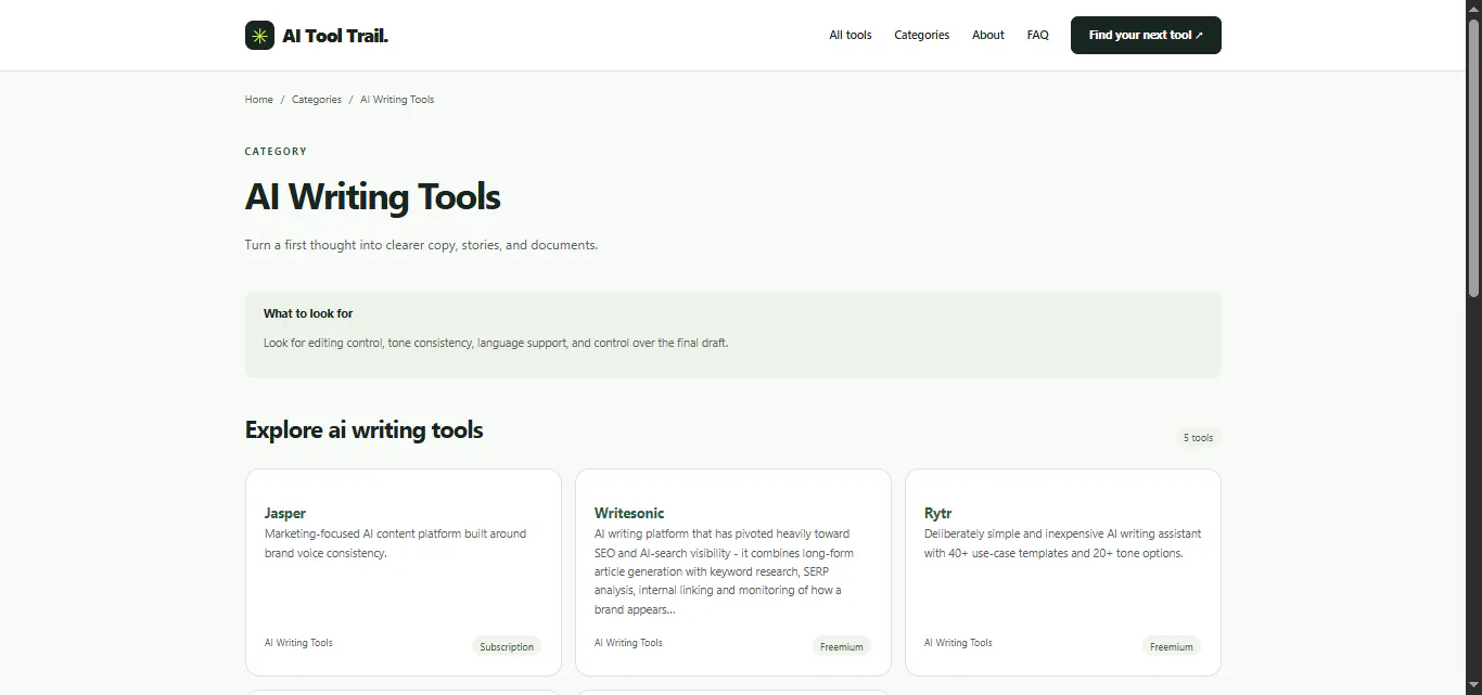 AI Tool Trail logo