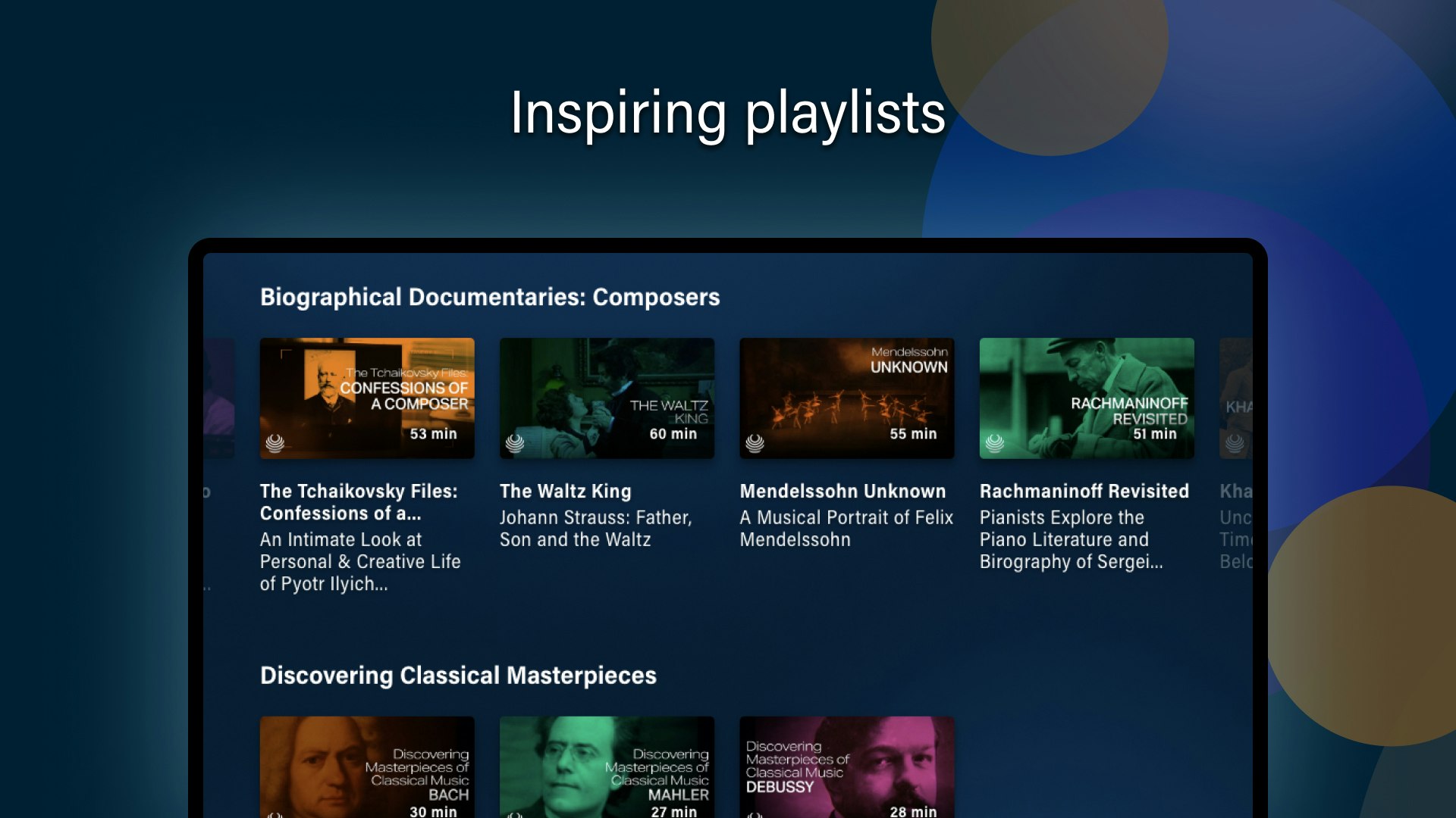 Senfoni - Senfonik müzik için yeni bir video akışı platformu. medya 6