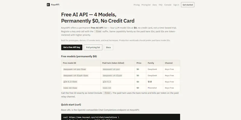 KeyoAPI screenshot 2