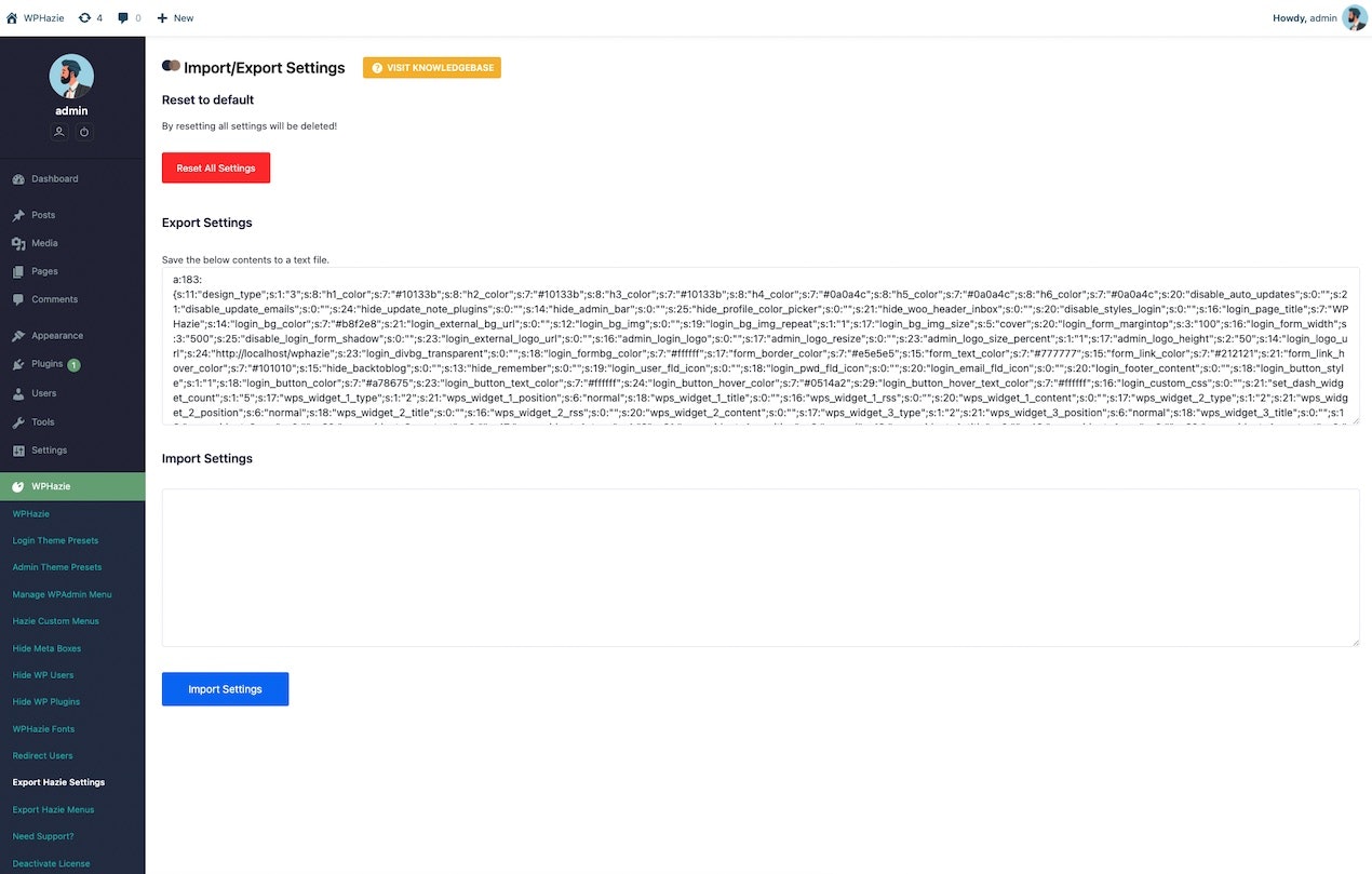 WPHAZIE WordPress Label nhãn hiệu thương hiệu media 6