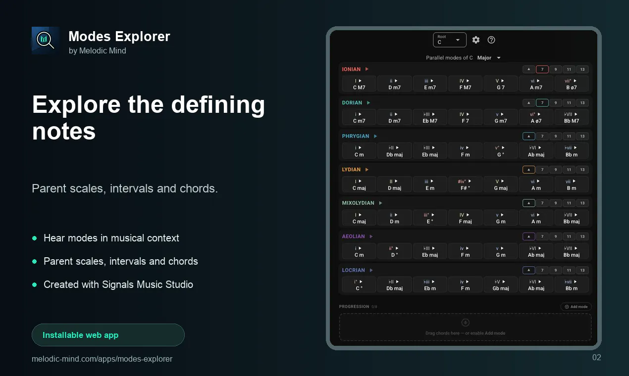 Modes Explorer gallery image
