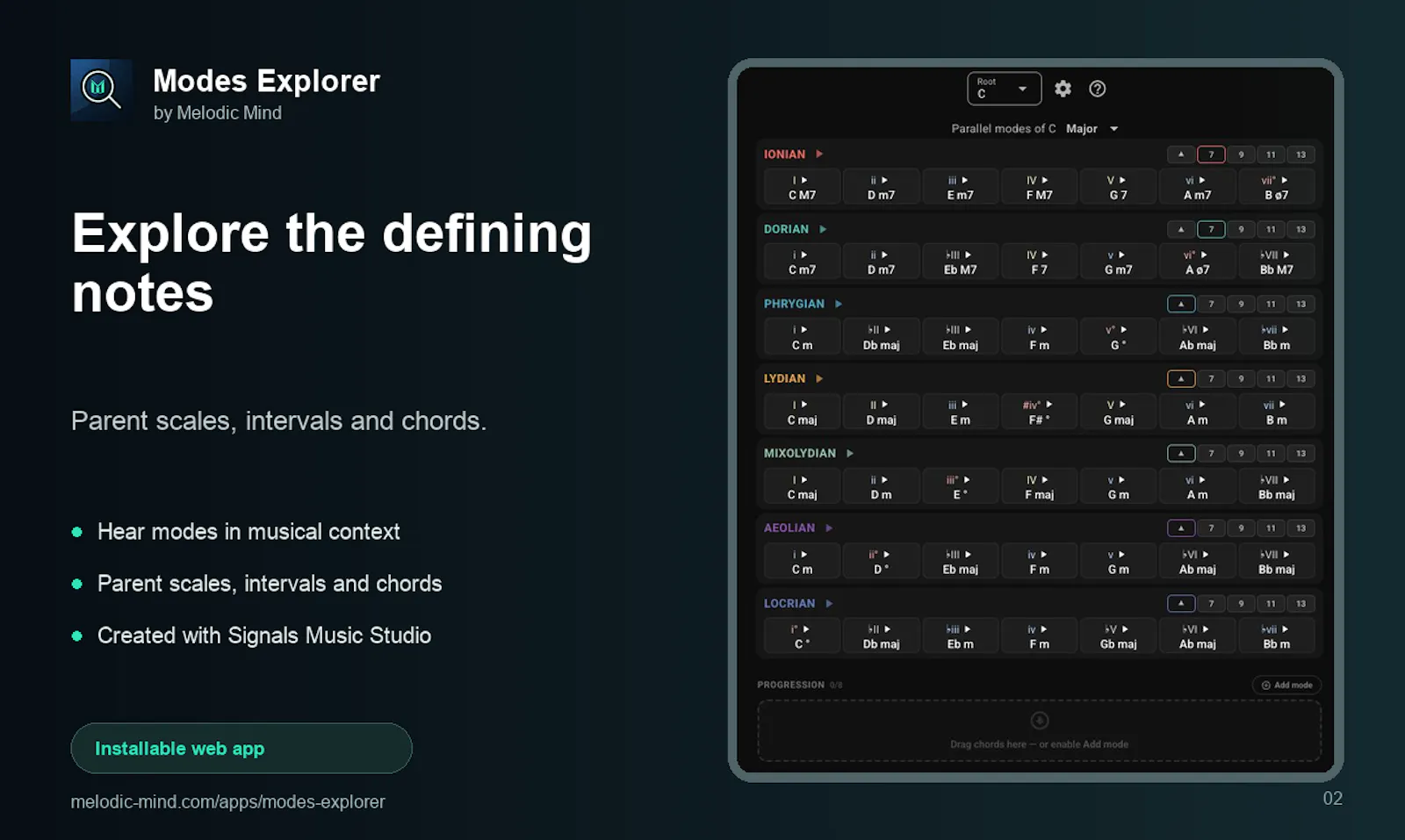 Modes Explorer screenshot 3