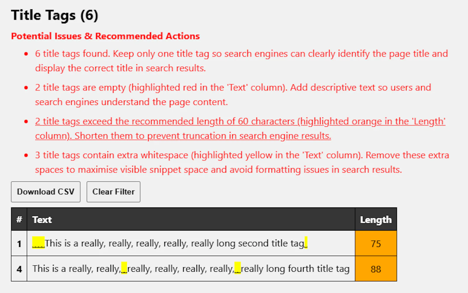 Sitealyser.com screenshot 3