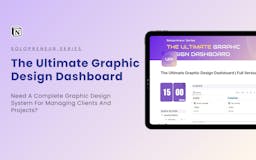 The Ultimate Graphic Design Dashboard media 1