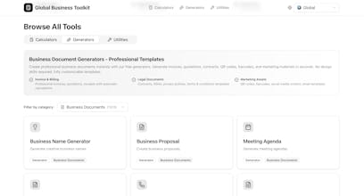 Global Business Toolkit gallery image