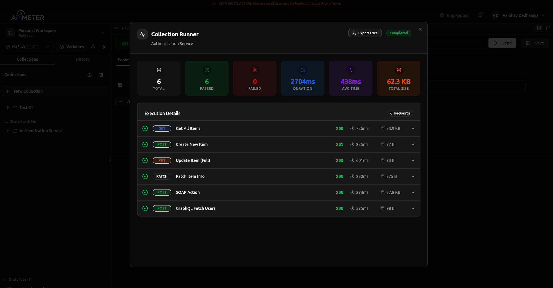 ApiMeter - Screenshot 4 showing product features and functionality